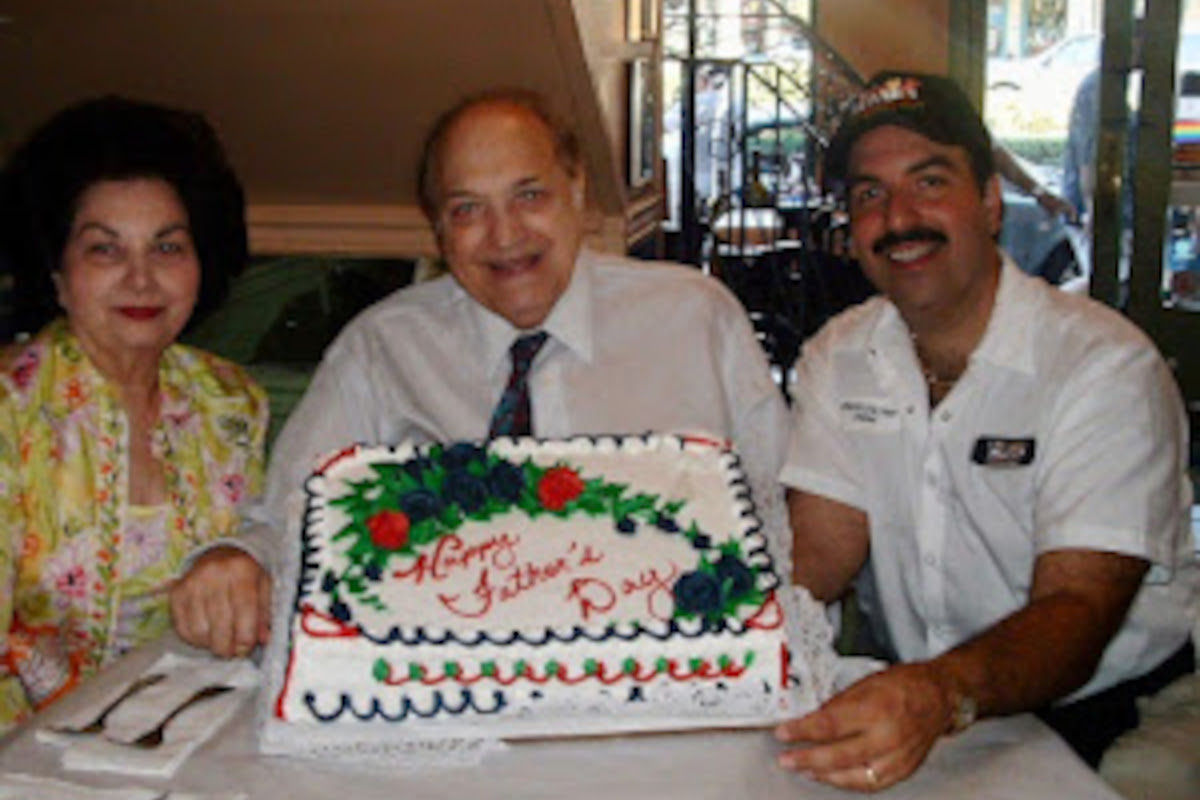 people celebrating fathers day